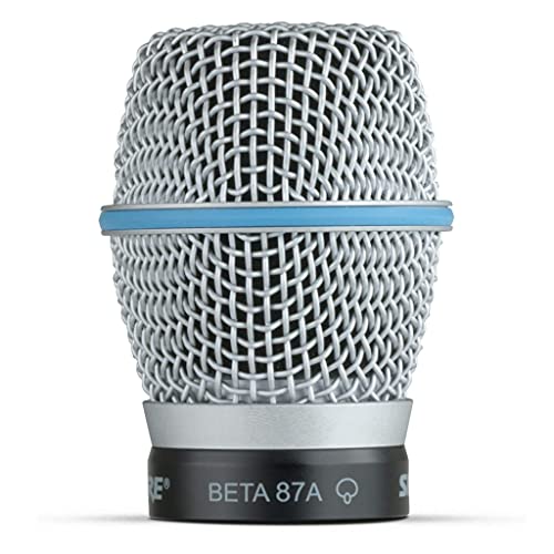 Shure BETA 87A Supercardioid Single-Element Vocal Condenser Microphone for Studio Recording and Live Performances with A25D Mic Clip and Storage Bag - PUF HOUSE