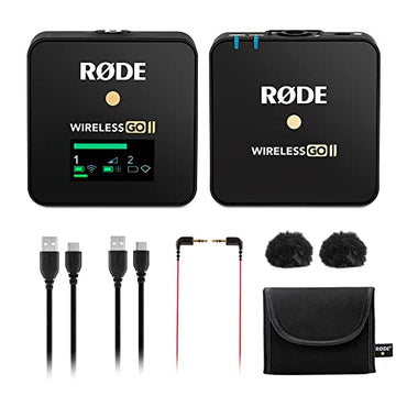 Rode Wireless GO II Single Channel Wireless Microphone System - PUF HOUSE