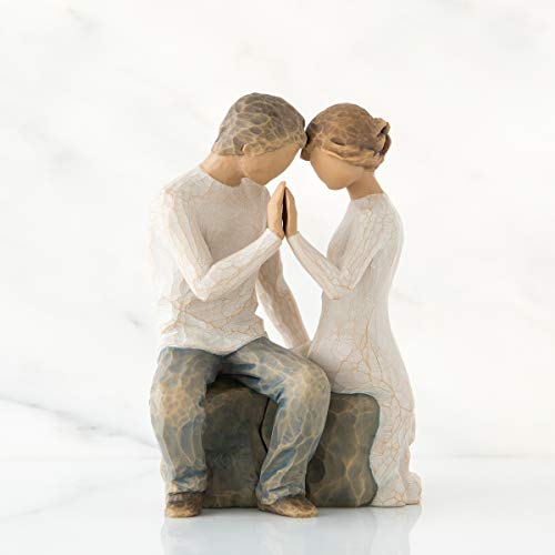 Willow Tree Around You, just The Nearness of You, A Romantic Expression of Love, A Gift for Wedding, Anniversary, for Marriage or Couples, Sculpted Hand-Painted Figure - PUF HOUSE