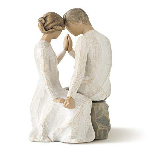 Willow Tree Around You, just The Nearness of You, A Romantic Expression of Love, A Gift for Wedding, Anniversary, for Marriage or Couples, Sculpted Hand-Painted Figure - PUF HOUSE
